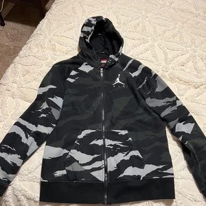 Boys Jordan Camo Hoodie